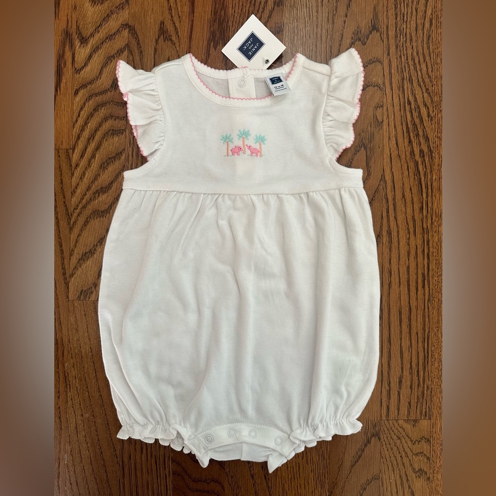 JANIE AND JACK Baby Girl Onepiece Romper